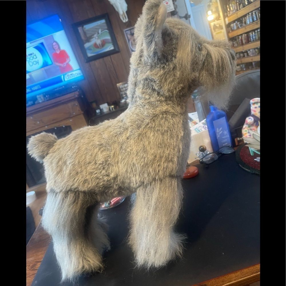Vintage Dakin schnauzer pillow pet